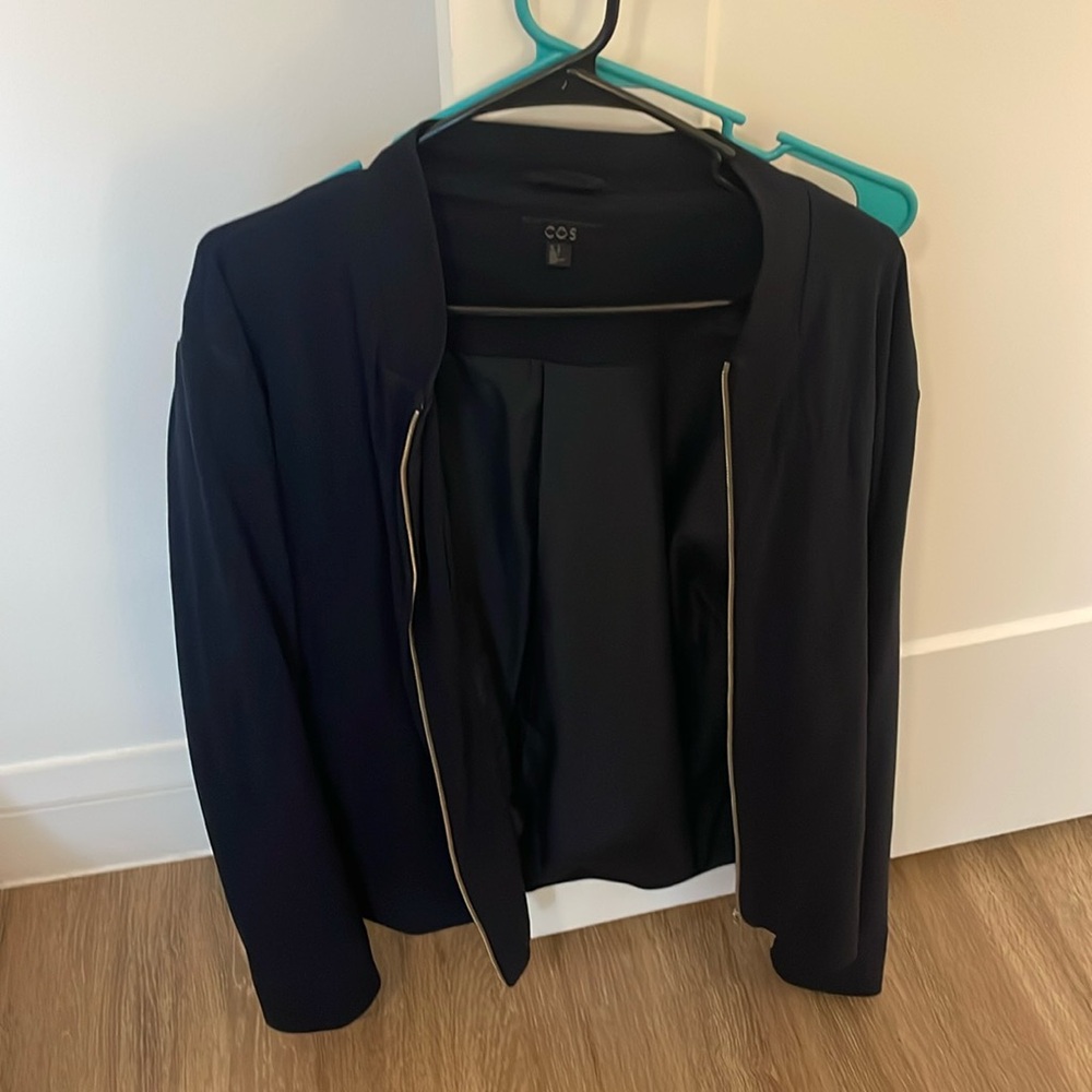 COS Bomber Jacket - Blue